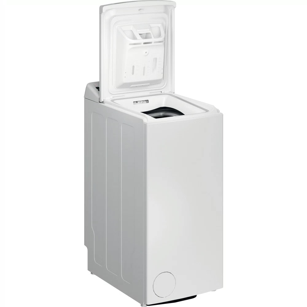 Masina de spalat rufe verticala WHIRLPOOL TDLRB 7232BS EU, 6th Sense, 7 kg, 1200rpm, Clasa D, alb