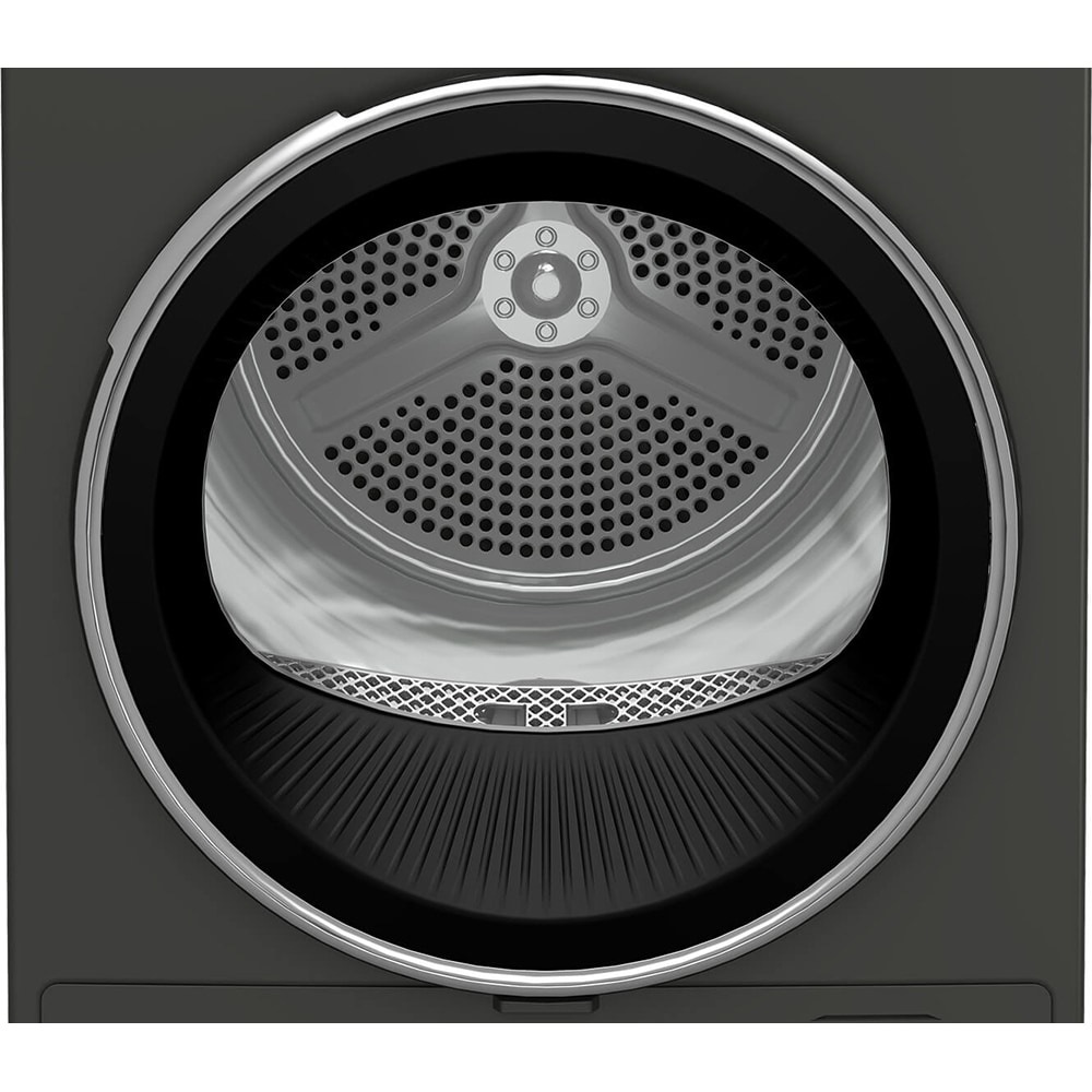 Uscator de rufe BEKO B3T43239, SteamCure, Pompa de caldura, 9 kg, 15 programe, Clasa E, gri inchis