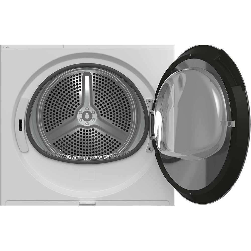 Uscator de rufe BEKO B3T68110, Condensare, 8kg, 15 programe, Clasa B, alb