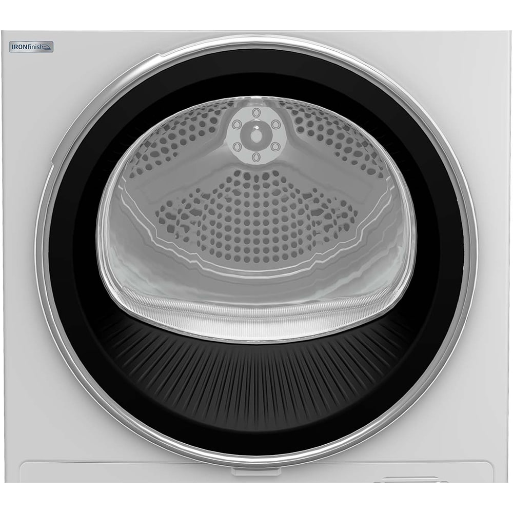 Uscator de rufe BEKO B5T68243, Aquawave, Pompa de caldura, 8kg, 15 programe, Clasa C, alb