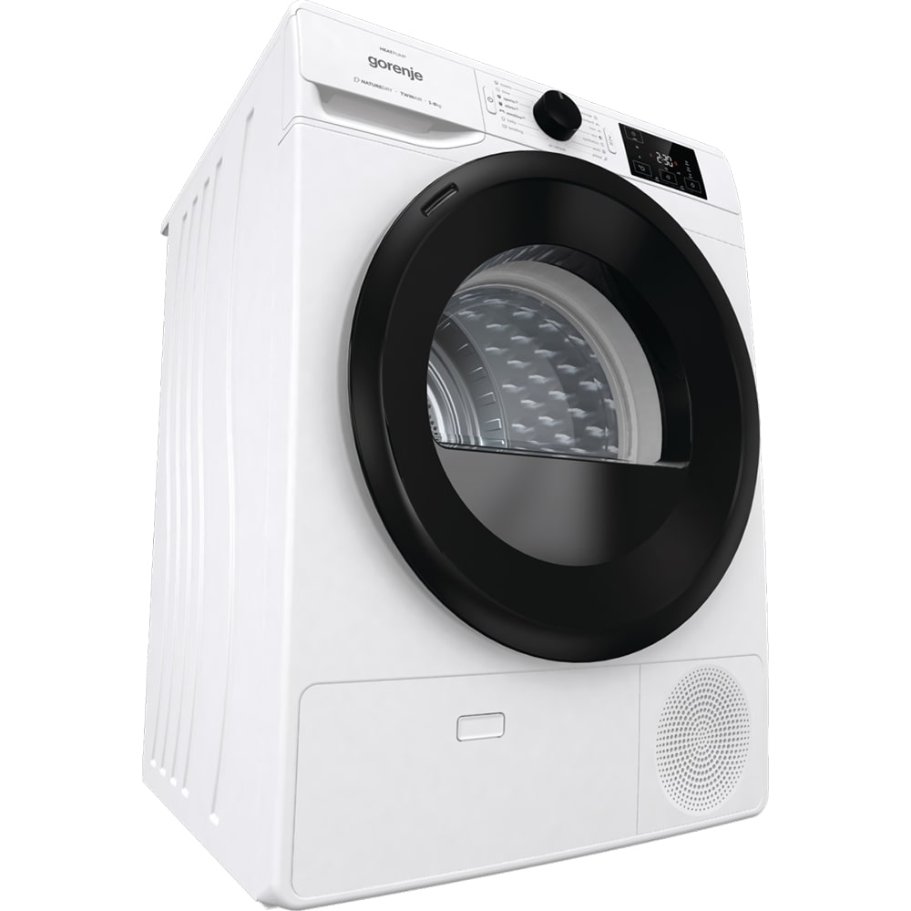 Uscator de rufe GORENJE D2NE82/GN, Pompa de caldura, 8 kg, 16 programe, Clasa A++, alb