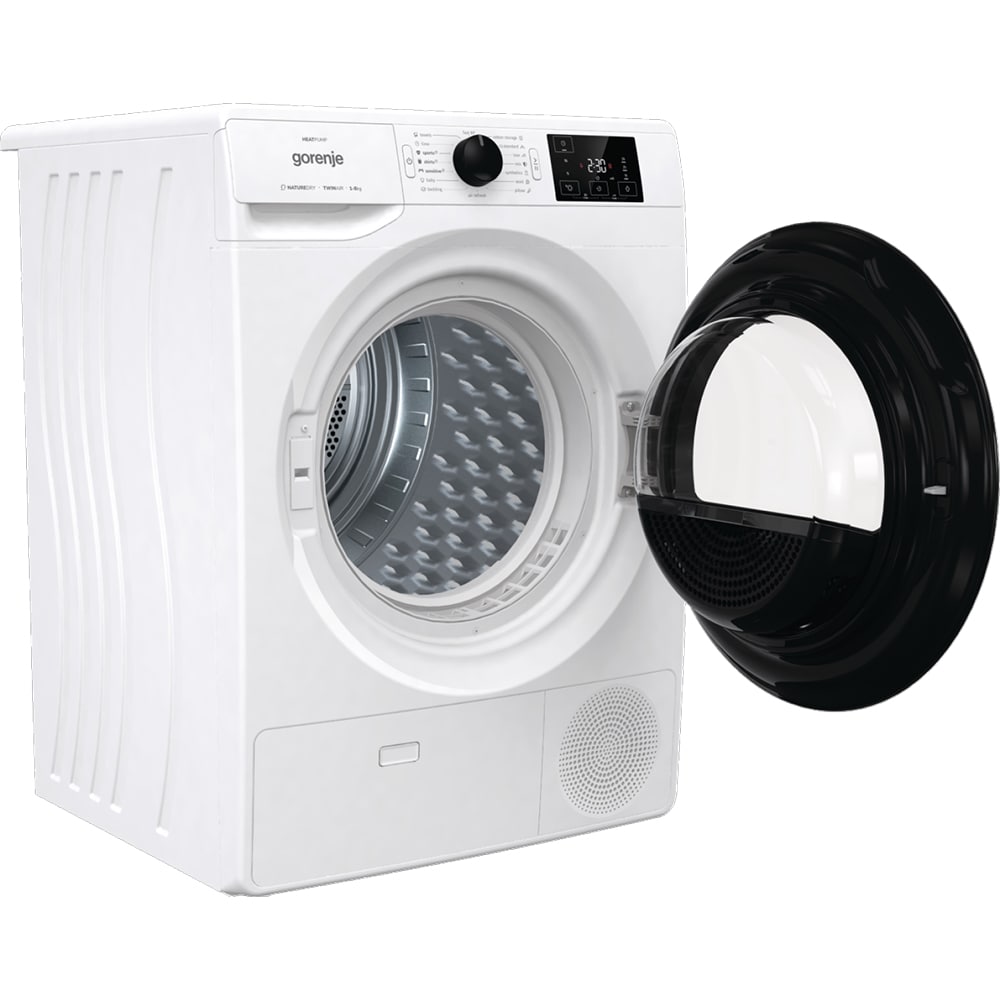 Uscator de rufe GORENJE D2NE82/GN, Pompa de caldura, 8 kg, 16 programe, Clasa A++, alb