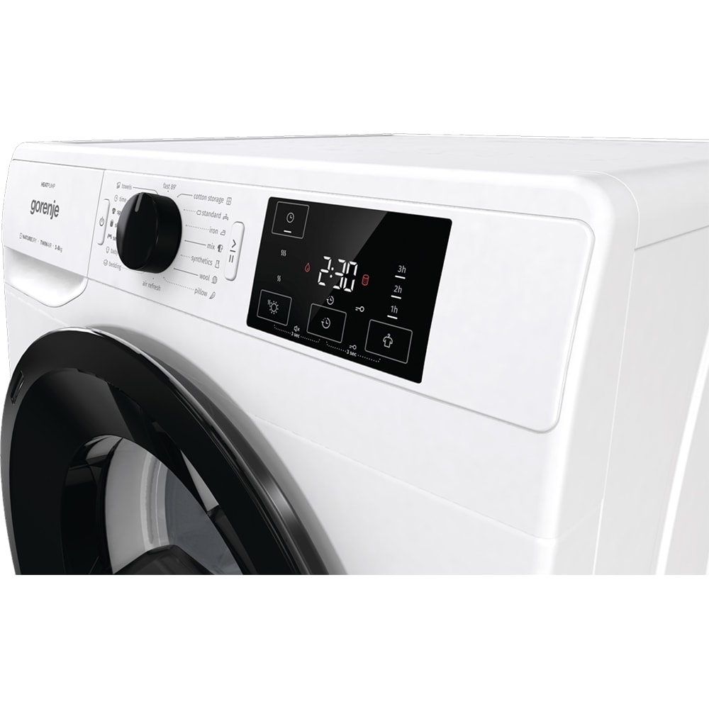 Uscator de rufe GORENJE D2NE82/GN, Pompa de caldura, 8 kg, 16 programe, Clasa A++, alb