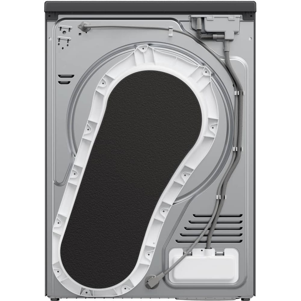 Uscator de rufe HISENSE DH5S102BB, Pompa de caldura, 10 kg, 17 programe, Clasa A+++, Wi-Fi, negru