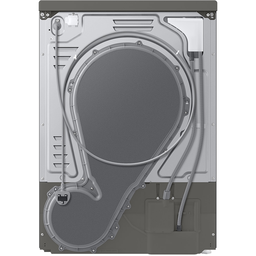 Uscator de rufe SAMSUNG DV80T5220AX/S7, AI Control, Pompa de caldura, 8 kg, 14 programe, Clasa A+++, inox