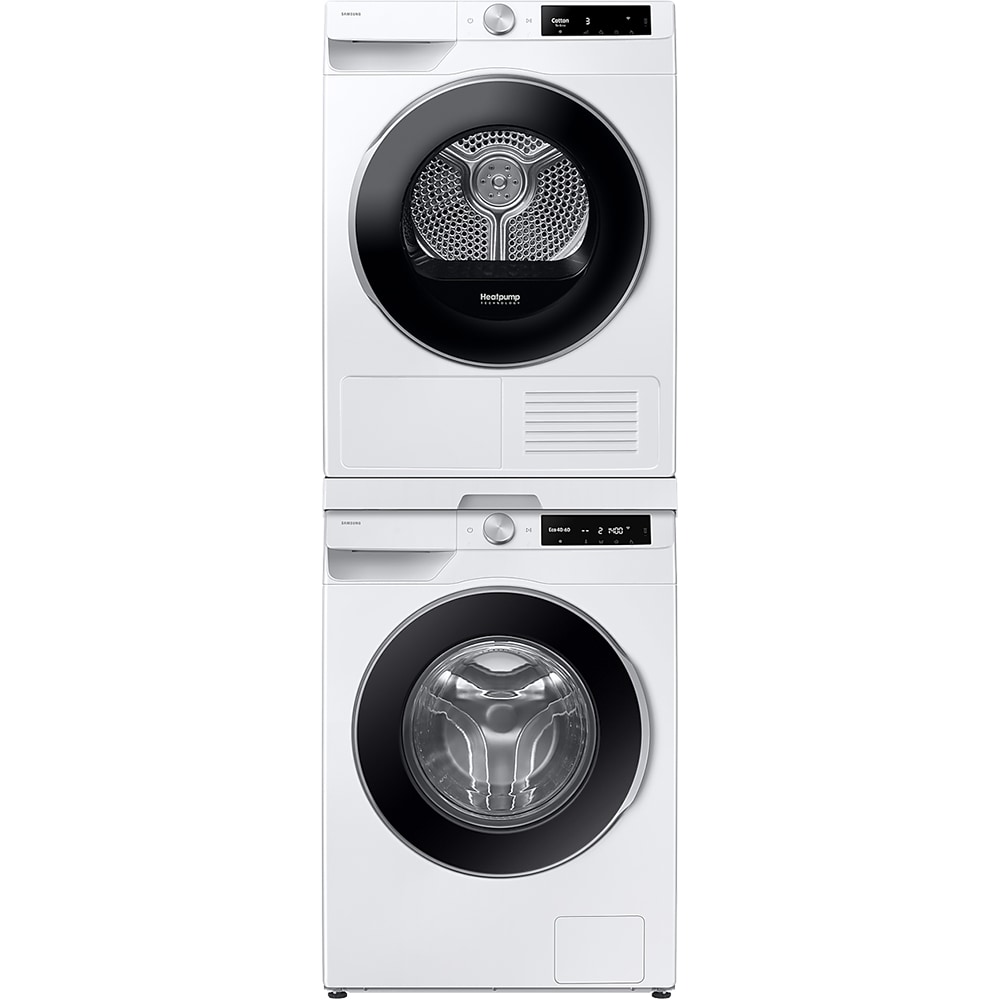 Uscator de rufe SAMSUNG DV80T6220LE/S7, AI Control, Pompa de caldura, 8 kg, 16 programe, Clasa C, alb