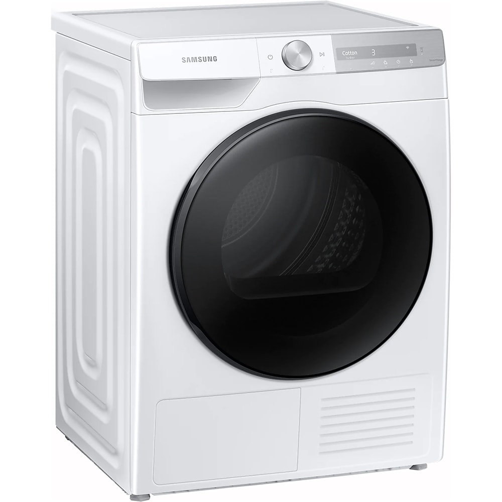 Uscator de rufe SAMSUNG DV90T7240BH/S7, Pompa de caldura, AI Control, 9 kg, 17 programe, Clasa A+++, alb