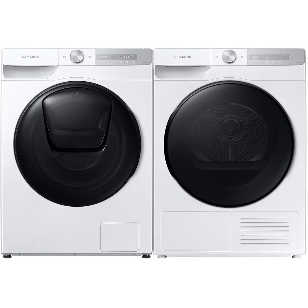Uscator de rufe SAMSUNG DV90T7240BH/S7, Pompa de caldura, AI Control, 9 kg, 17 programe, Clasa A+++, alb