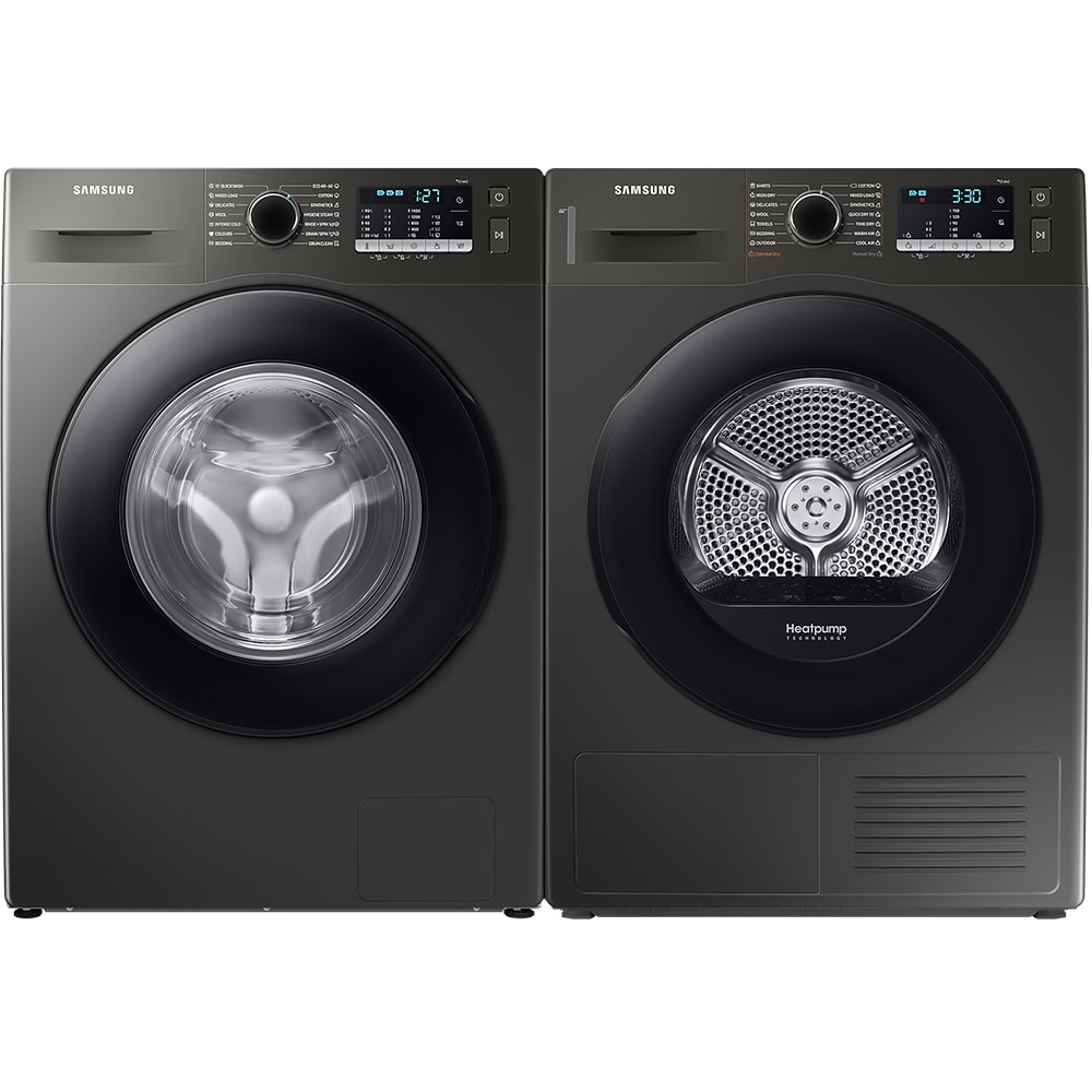 Uscator de rufe SAMSUNG DV90TA040AX/LE, Pompa de caldura, 9 kg, 14 programe, Clasa A++, inox
