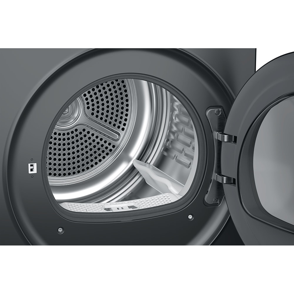Uscator de rufe HAIER HD90-A3939R-S, Pompa de caldura, 9 kg, 15 programe, Clasa C, antracit