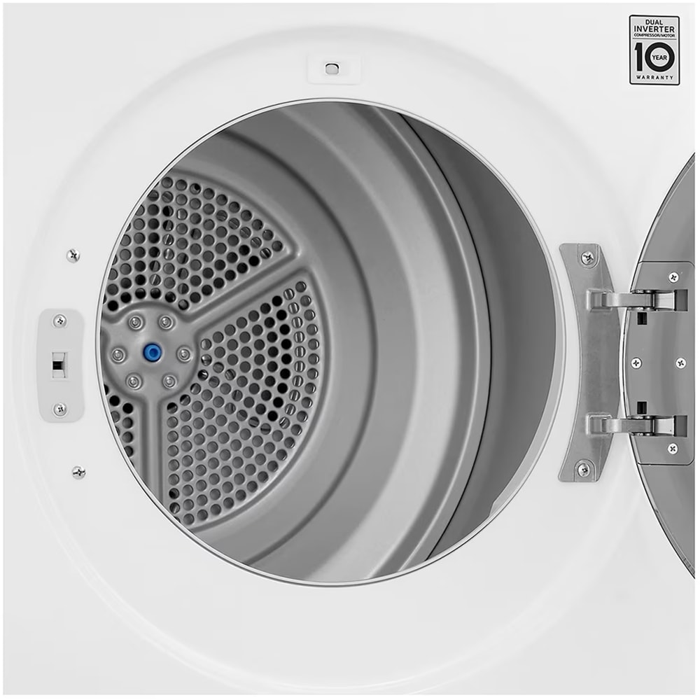 Uscator de rufe LG RH80V3AV6N, SmartThinQ, Condensare si pompa de caldura, 8 kg, 14 programe, Clasa D, alb
