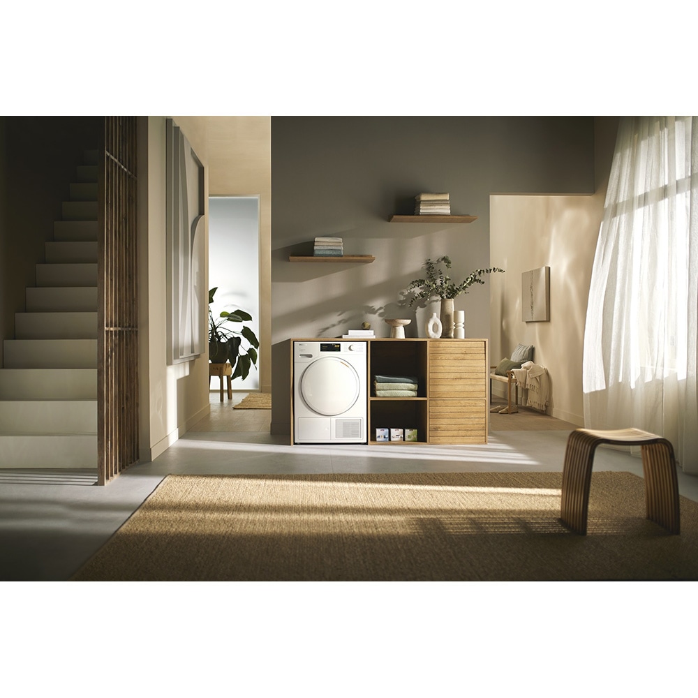 Uscator de rufe MIELE TWC 660 WP 125 Edition, Pompa de caldura, 8 kg, 12 programe, Clasa C, alb
