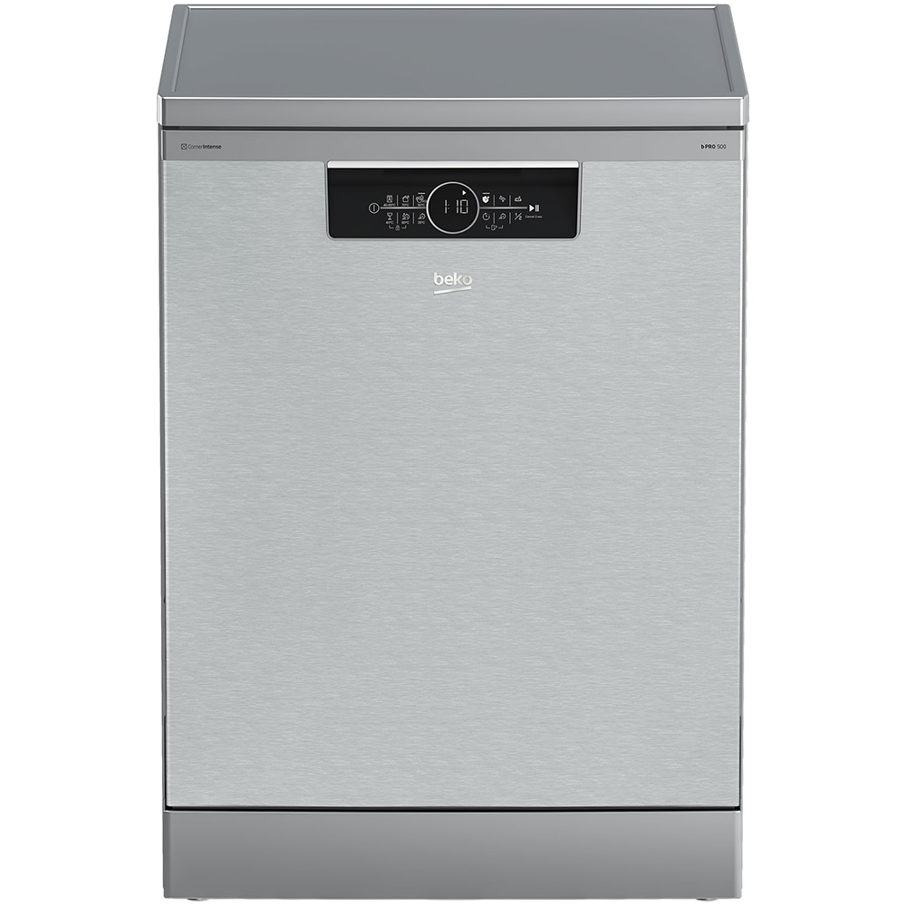 Masina de spalat vase independenta BEKO BDFN36530XC, HygieneShield, 15 seturi, 6 programe, 60 cm, Clasa D, inox