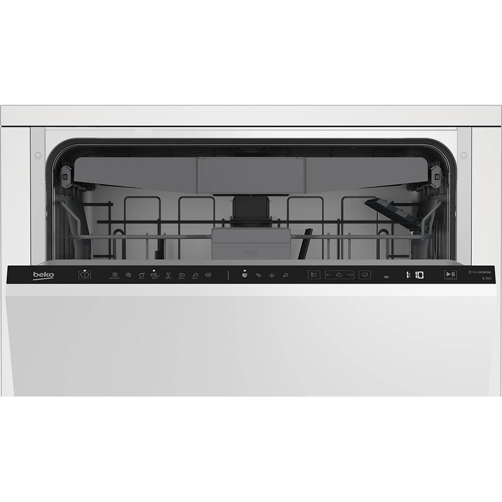 Masina de spalat vase incorporabila BEKO BDIN38641Q, 16 seturi, 8 programe, 60 cm, Clasa C, panou comanda negru