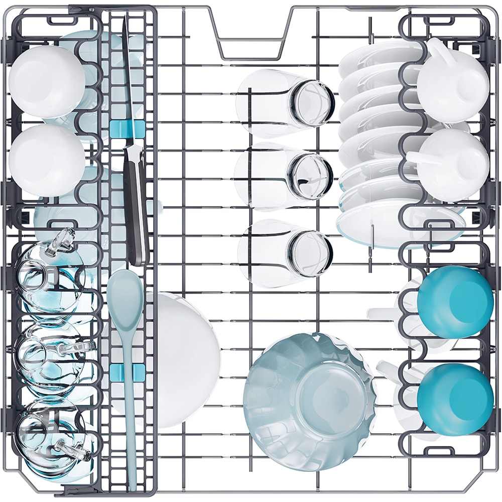 Masina de spalat vase independenta CANDY CF 3E7E0W, 13 seturi, 5 programe, 60 cm, Clasa E, alb