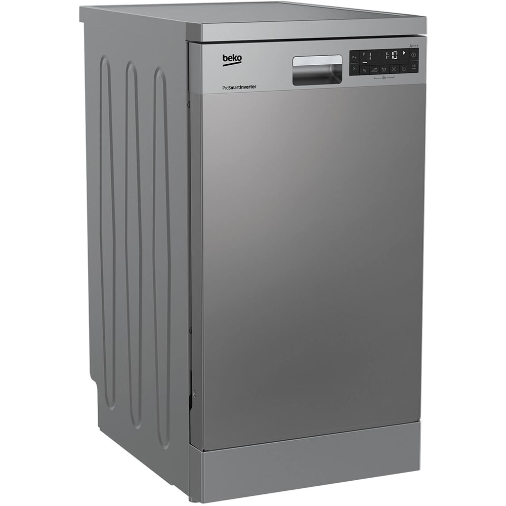 Masina de spalat vase independenta BEKO DFS28131X, 11 seturi, 8 programe, 45 cm, Clasa D, inox