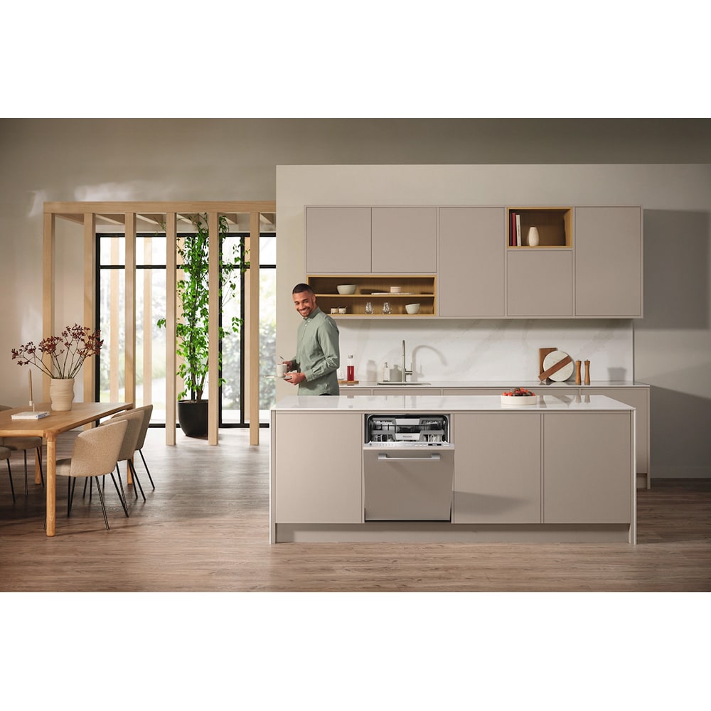 Masina de spalat vase incorporabila MIELE G 7191 SCVi AD 125 Edition, 14 seturi, 8 programe, 60 cm, Clasa B, panou comanda inox