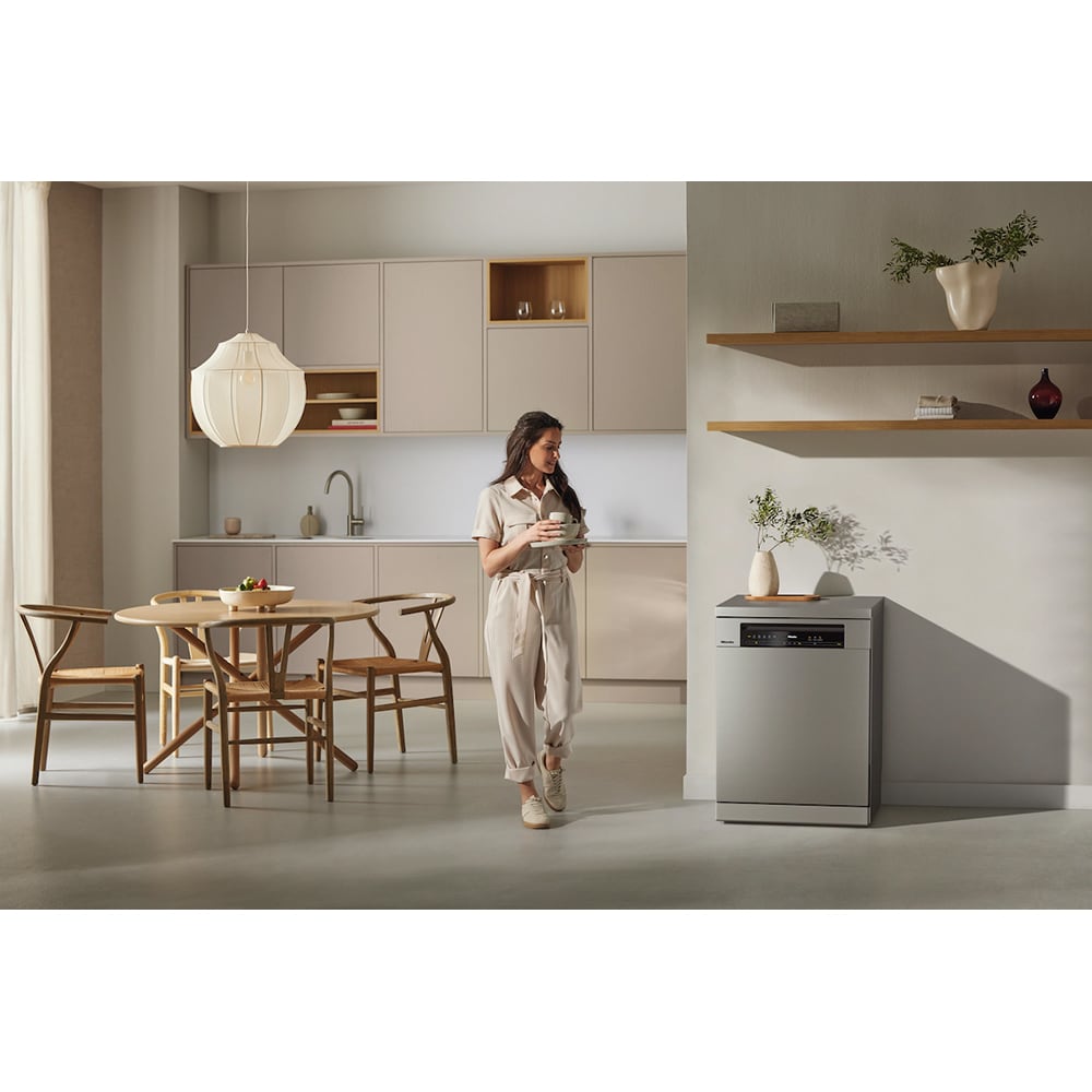 Masina de spalat vase independenta MIELE G 7600 SC AutoDos, 14 seturi, 10 programe, 60 cm, Clasa A, inox