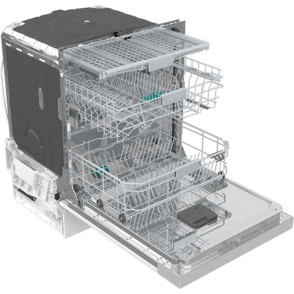 Masina de spalat vase semi-incorporabila GORENJE GI673C60X, 16 seturi, 7 programe, 60 cm, Clasa C, inox