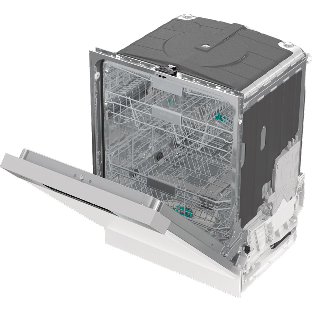 Masina de spalat vase semi-incorporabila GORENJE GI673C60X, 16 seturi, 7 programe, 60 cm, Clasa C, inox