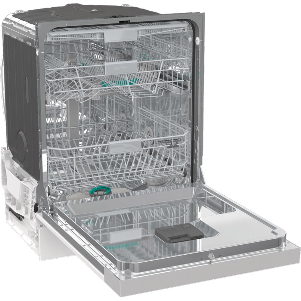 Masina de spalat vase semi-incorporabila GORENJE GI673C60X, 16 seturi, 7 programe, 60 cm, Clasa C, inox