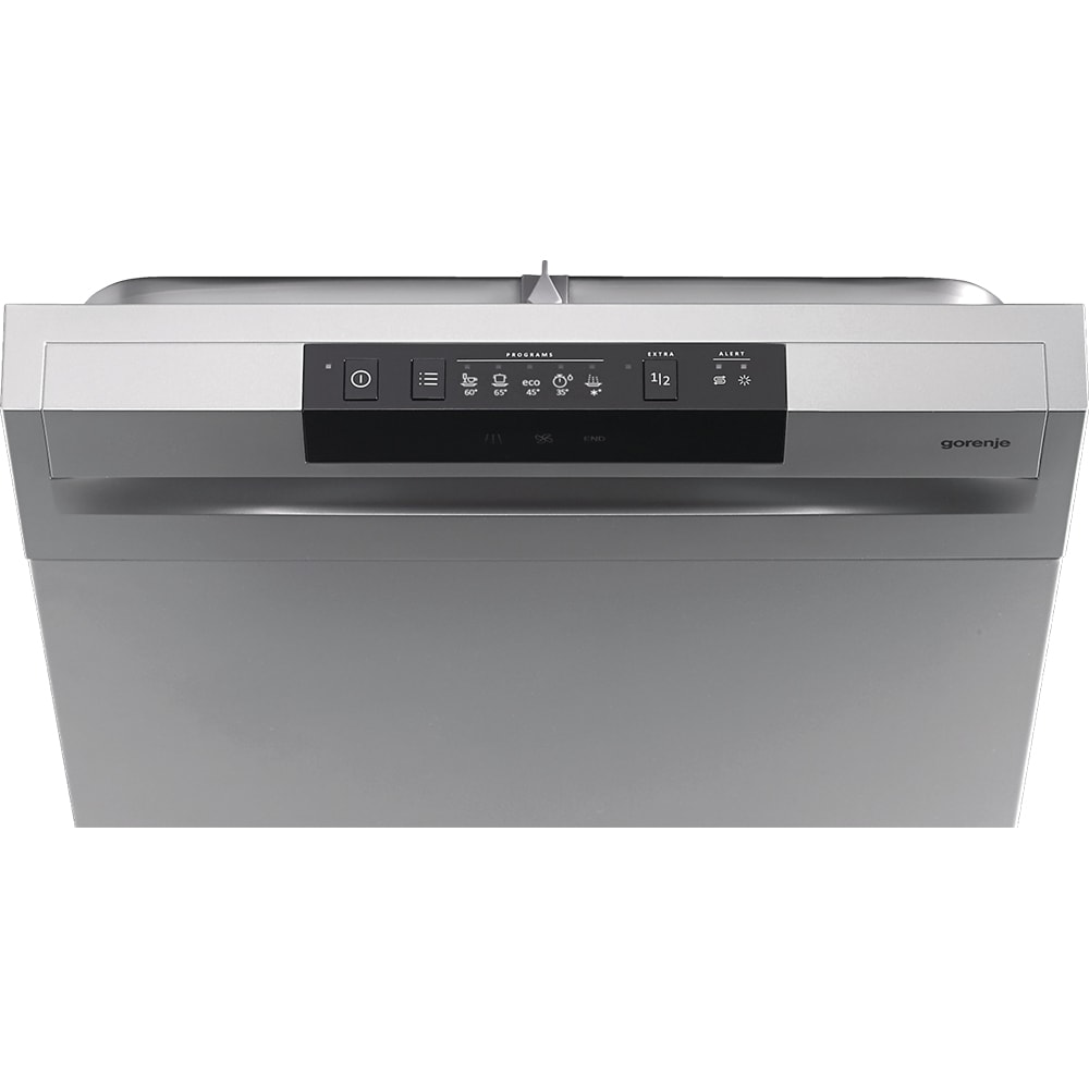 Masina de spalat vase independenta GORENJE GS520E15S, 9 seturi, 5 programe, 45 cm, Clasa E, inox