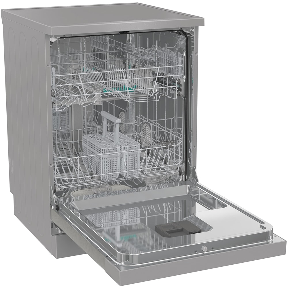 Masina de spalat vase independenta GORENJE GS642E90X, 13 seturi, 6 programe, 60 cm, Clasa E, argintiu