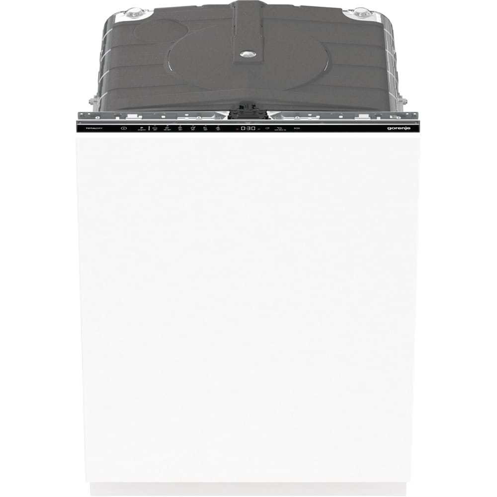 Masina de spalat vase incorporabila GORENJE GV16D, 16 seturi, 6 programe, 60 cm, Clasa D, panou comanda negru