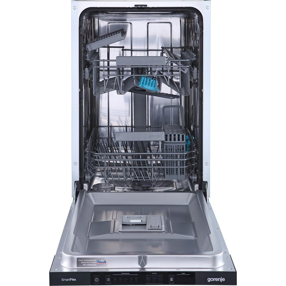 Masina de spalat vase incorporabila GORENJE GV541D10, 9 seturi, 5 programe, 45 cm, Clasa D, panou comanda negru