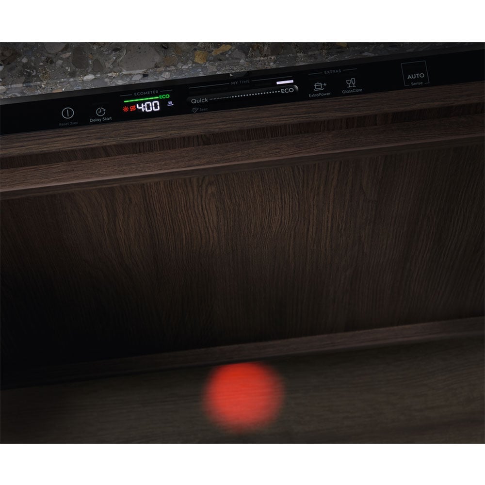 Masina de spalat vase incorporabila ELECTROLUX KEGB9405L, 15 seturi, 8 programe, 60 cm, Clasa C, panou comanda negru