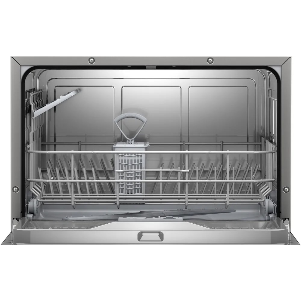 Masina de spalat vase independenta BOSCH SKS2ITI00E, 6 seturi, 6 programe, 55 cm, Clasa E, argintiu