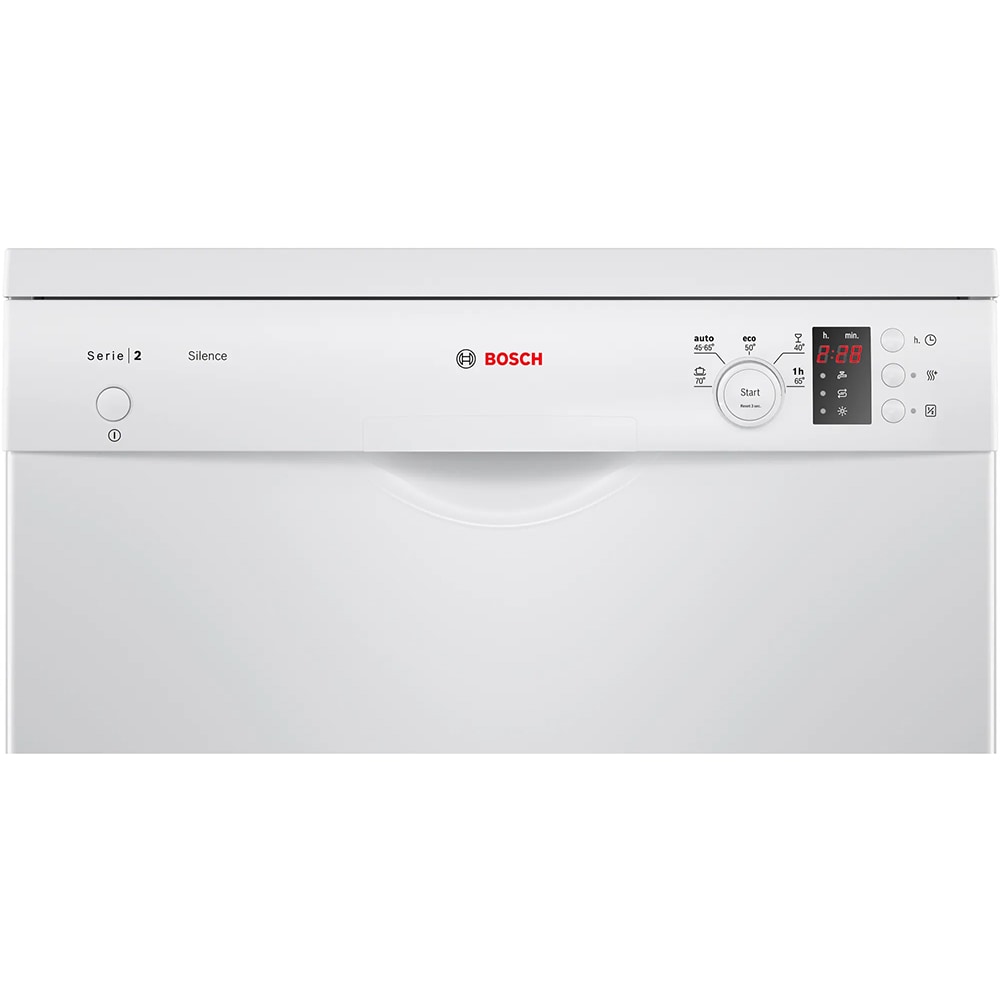 Masina de spalat vase independenta BOSCH SMS25AW08E, 12 seturi, 5 programe, 60 cm, Clasa E, alb
