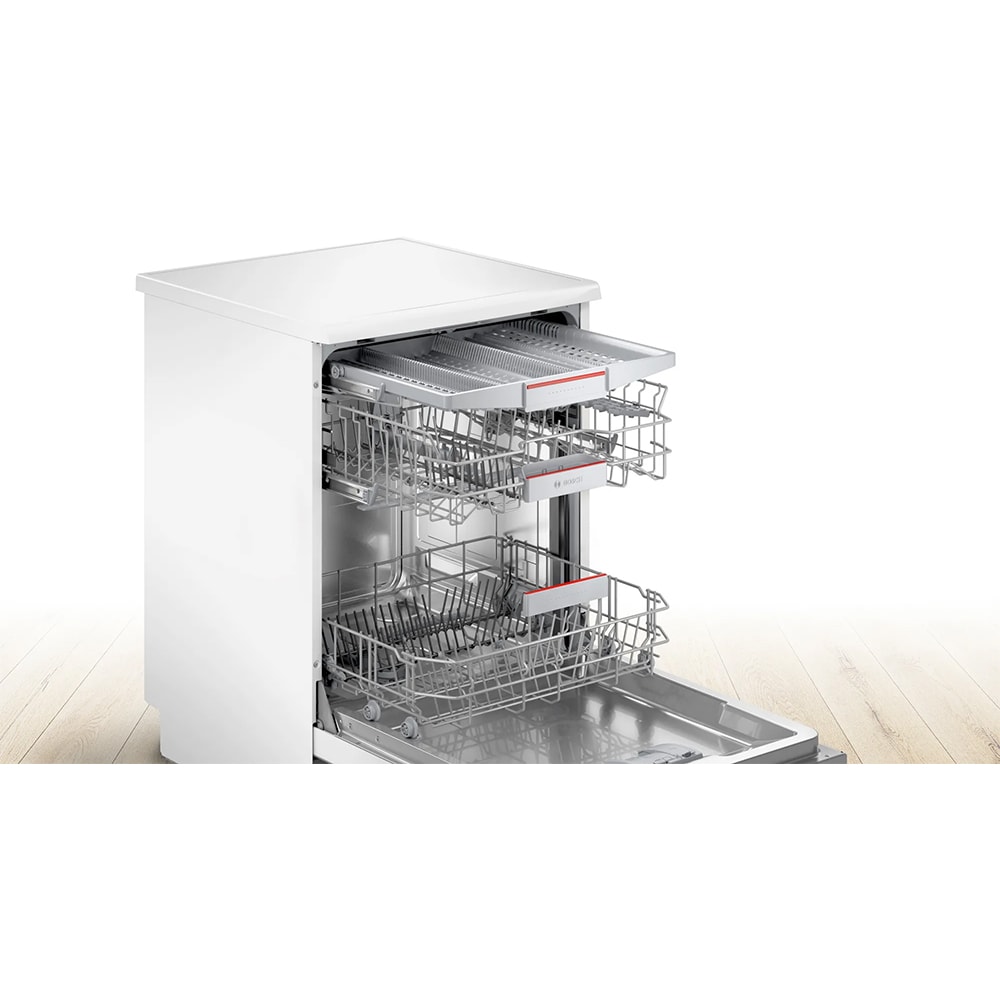 Masina de spalat vase independenta BOSCH SMS4EMW06E, 14 seturi, 6 programe, 60 cm, Clasa B, inox