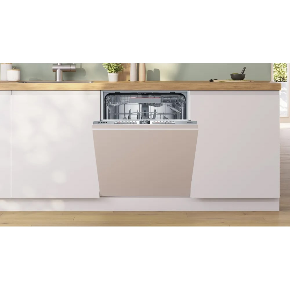 Masina de spalat vase incorporabila BOSCH SMV4ENX06E, 13 seturi, 6 programe, 60 cm, Clasa B, panou comanda inox