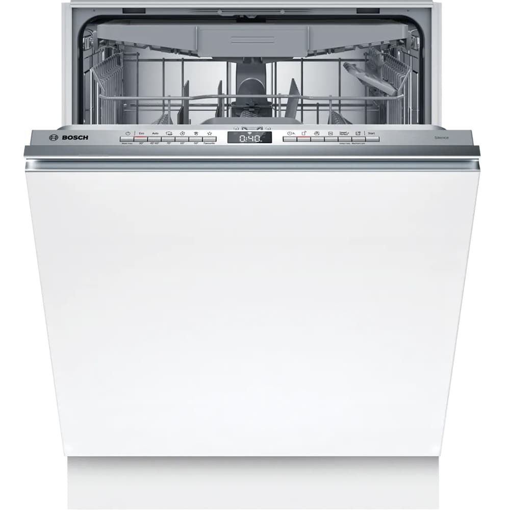 Masina de spalat vase incorporabila BOSCH SMV4EVX04E, 13 seturi, 6 programe, 60 cm, Clasa D, panou comanda inox