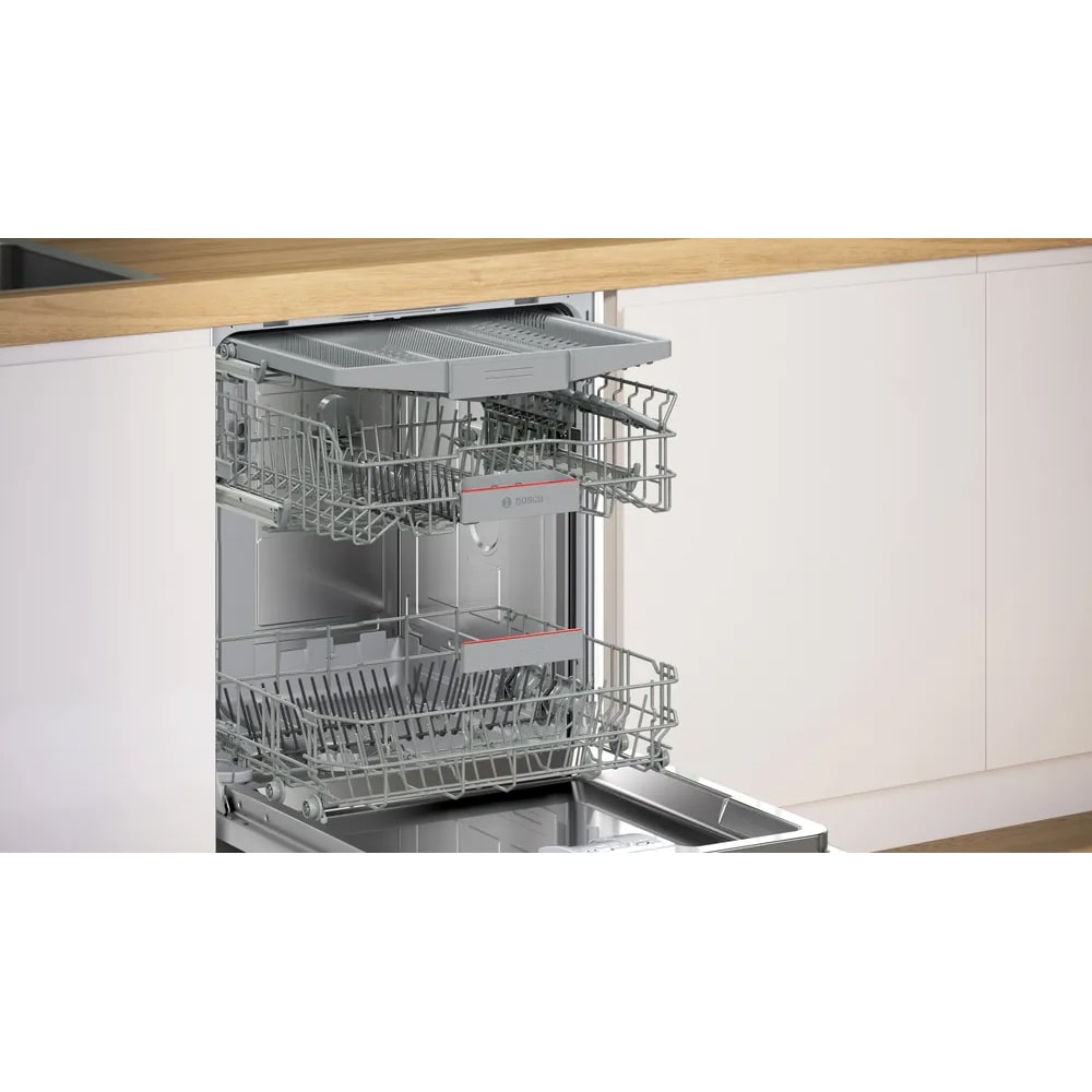 Masina de spalat vase incorporabila BOSCH SMV4EVX04E, 13 seturi, 6 programe, 60 cm, Clasa D, panou comanda inox