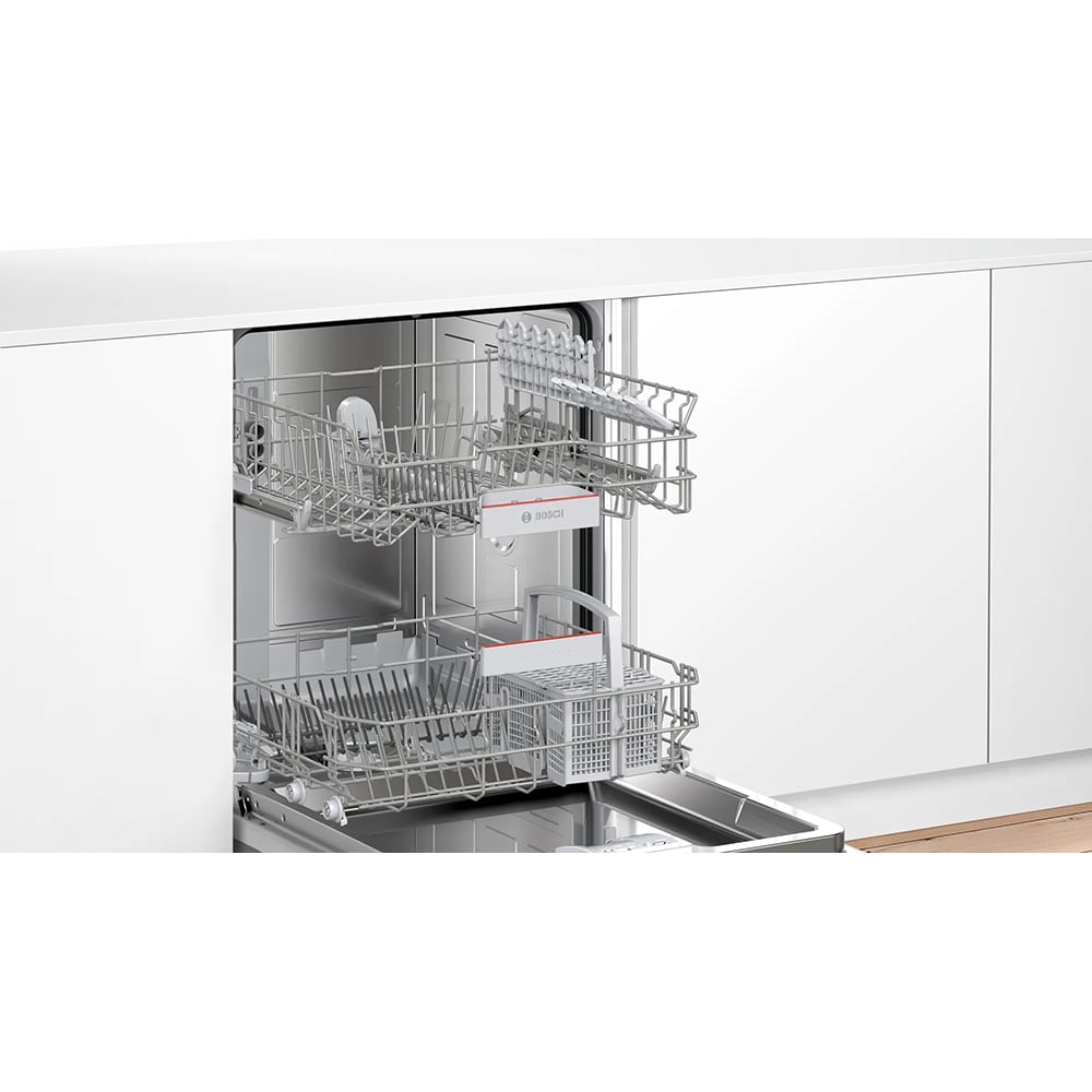 Masina de spalat vase incorporabila BOSCH SMV4HTX37E, Wi-Fi, 12 seturi, 6 programe, 60 cm, Clasa E, panou comanda inox