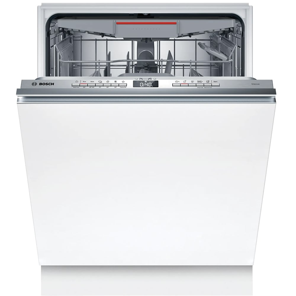 Masina de spalat vase incorporabila BOSCH SMV4HVX02E, 14 seturi, 6 programe, 60 cm, Clasa D, panou comanda inox