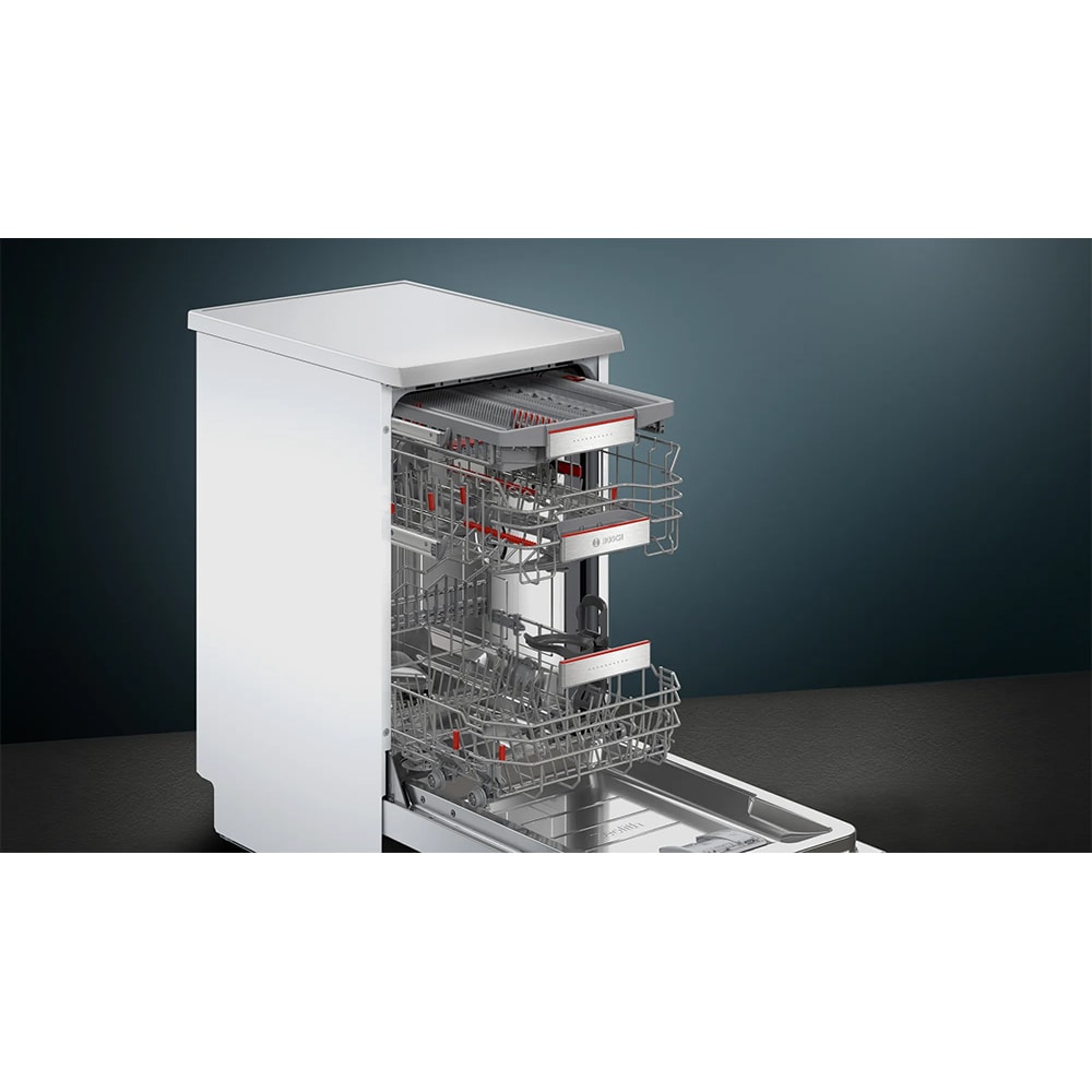 Masina de spalat vase independenta BOSCH SPS6YMI14E, 10 seturi, 8 programe, 45 cm, Clasa B, inox