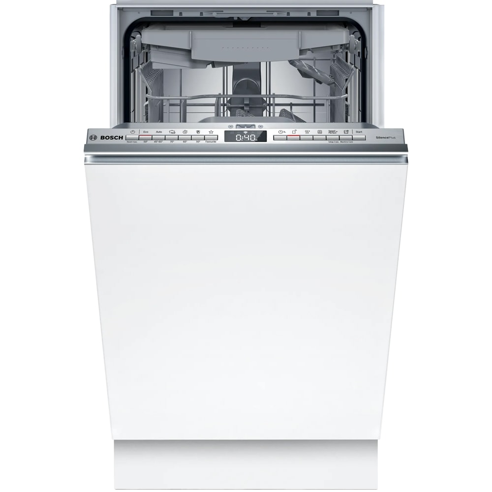 Masina de spalat vase incorporabila BOSCH SPV4HMX10E, 10 seturi, 6 programe, 45 cm, Clasa E, panou comanda inox