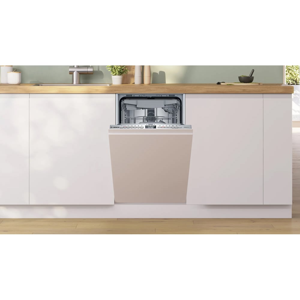 Masina de spalat vase incorporabila BOSCH SPV4HMX10E, 10 seturi, 6 programe, 45 cm, Clasa E, panou comanda inox