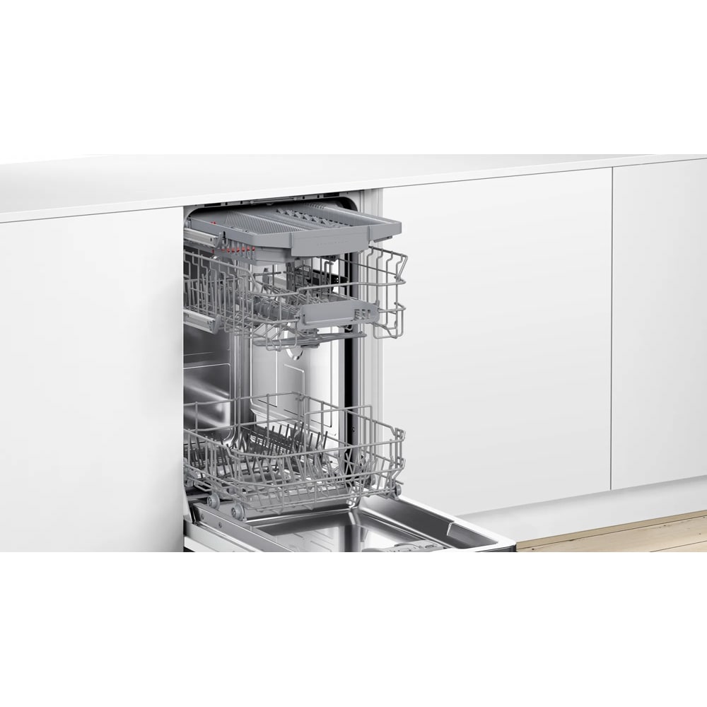 Masina de spalat vase incorporabila BOSCH SPV4HMX10E, 10 seturi, 6 programe, 45 cm, Clasa E, panou comanda inox
