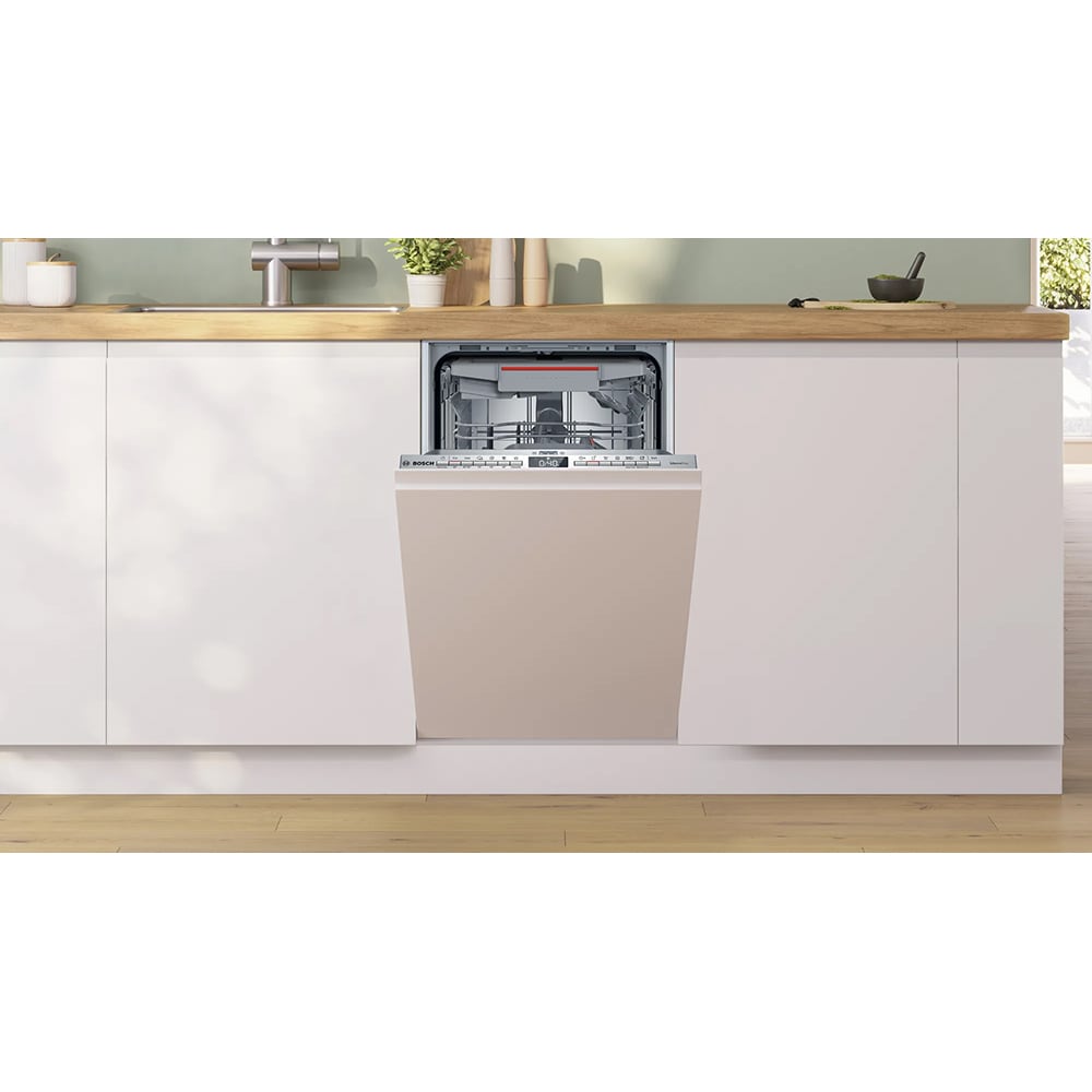 Masina de spalat vase incorporabila BOSCH SPV4HMX49E, 10 seturi, 6 programe, 45 cm, Clasa E, panou comanda inox