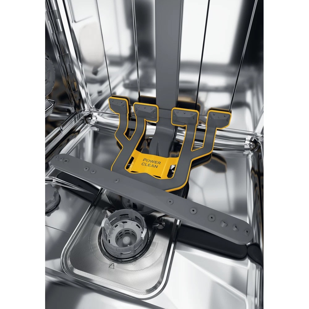 Masina de spalat vase independenta WHIRLPOOL W7F HP43 X, 6th Sense, 15 seturi, 10 programe, 60 cm, Clasa C, inox
