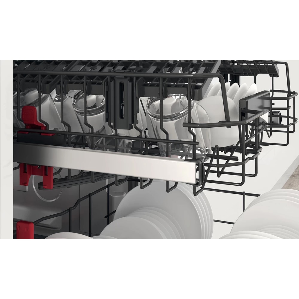 Masina de spalat vase independenta WHIRLPOOL WFC 3C26 P, PowerClean Pro, 14 seturi, 8 programe, 60 cm, Clasa E, alb