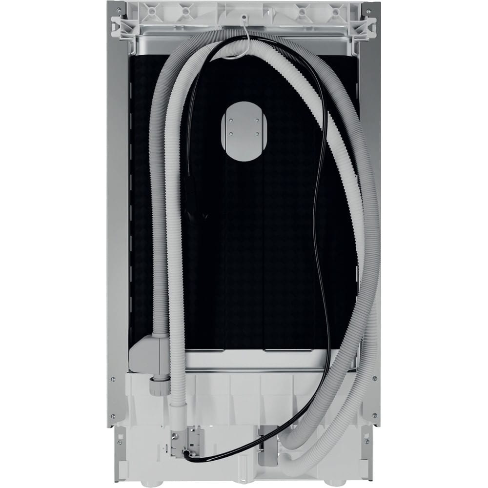 Masina de spalat vase semi-incorporabila WHIRLPOOL WSBC 3M27 X, 6th Sense, 10 seturi, 6 programe, 45 cm, Clasa E, inox