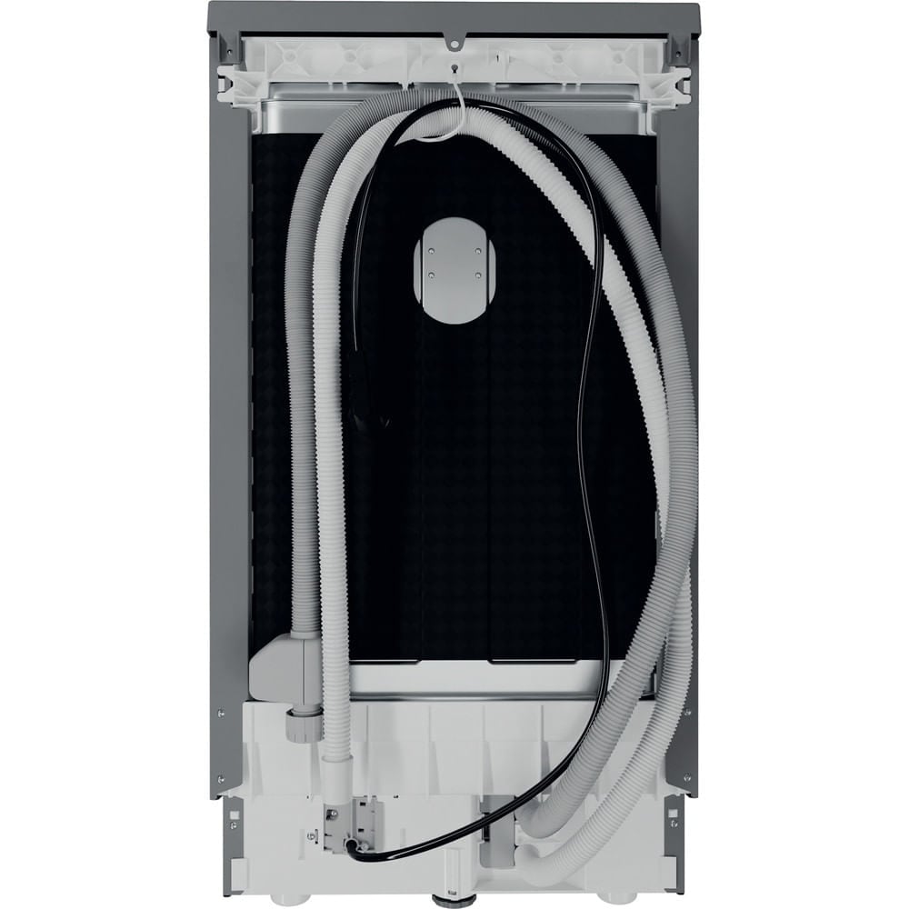 Masina de spalat vase independenta WHIRLPOOL WSFC 3M27 X, 6th Sense, 10 seturi, 6 programe, 45 cm, Clasa E, inox