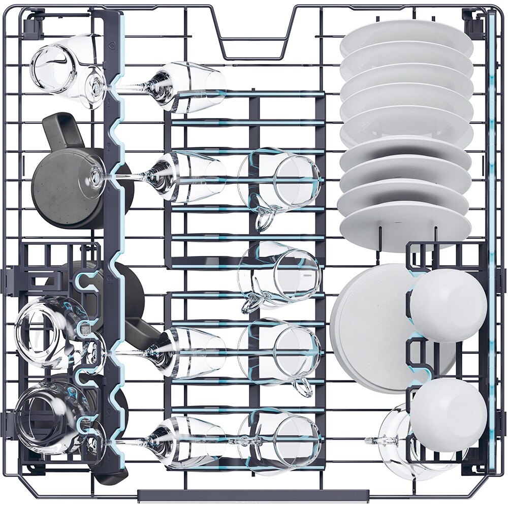 Masina de spalat vase incorporabila HAIER XI 6B0M3PDB, 16 seturi, 10 programe, 60 cm, Clasa B, panou comanda negru