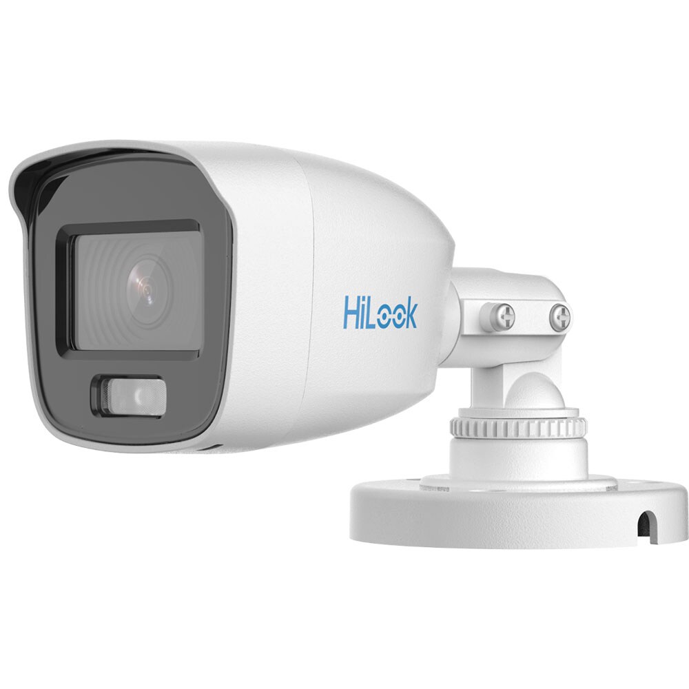 Kit supraveghere video HILOOK 501636, 2 camere Full HD 1080p, DVR, 4 canale, alb