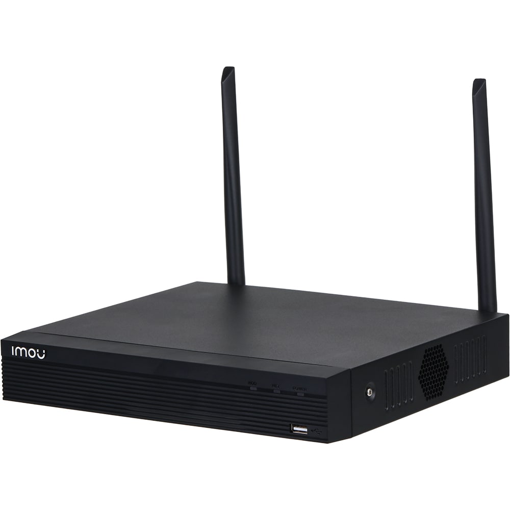 Kit de supraveghere video IMOU Bullet 2 2MP, 4 camere, Full HD, Wi-Fi, 4 canale, alb